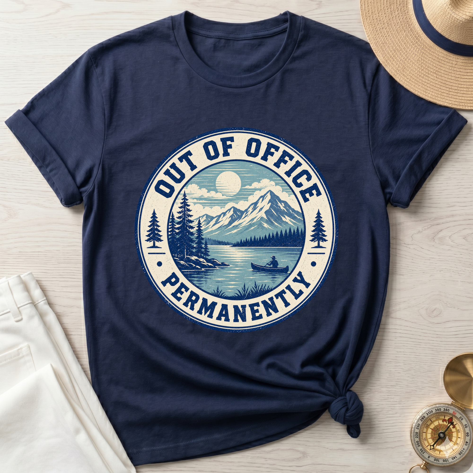 Out of Office Permanently T-Shirt