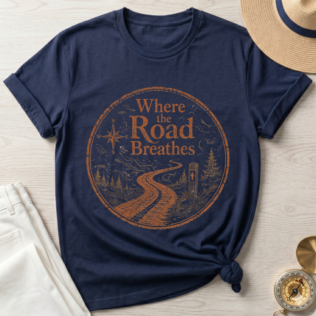 Where The Road Breathes T-Shirt