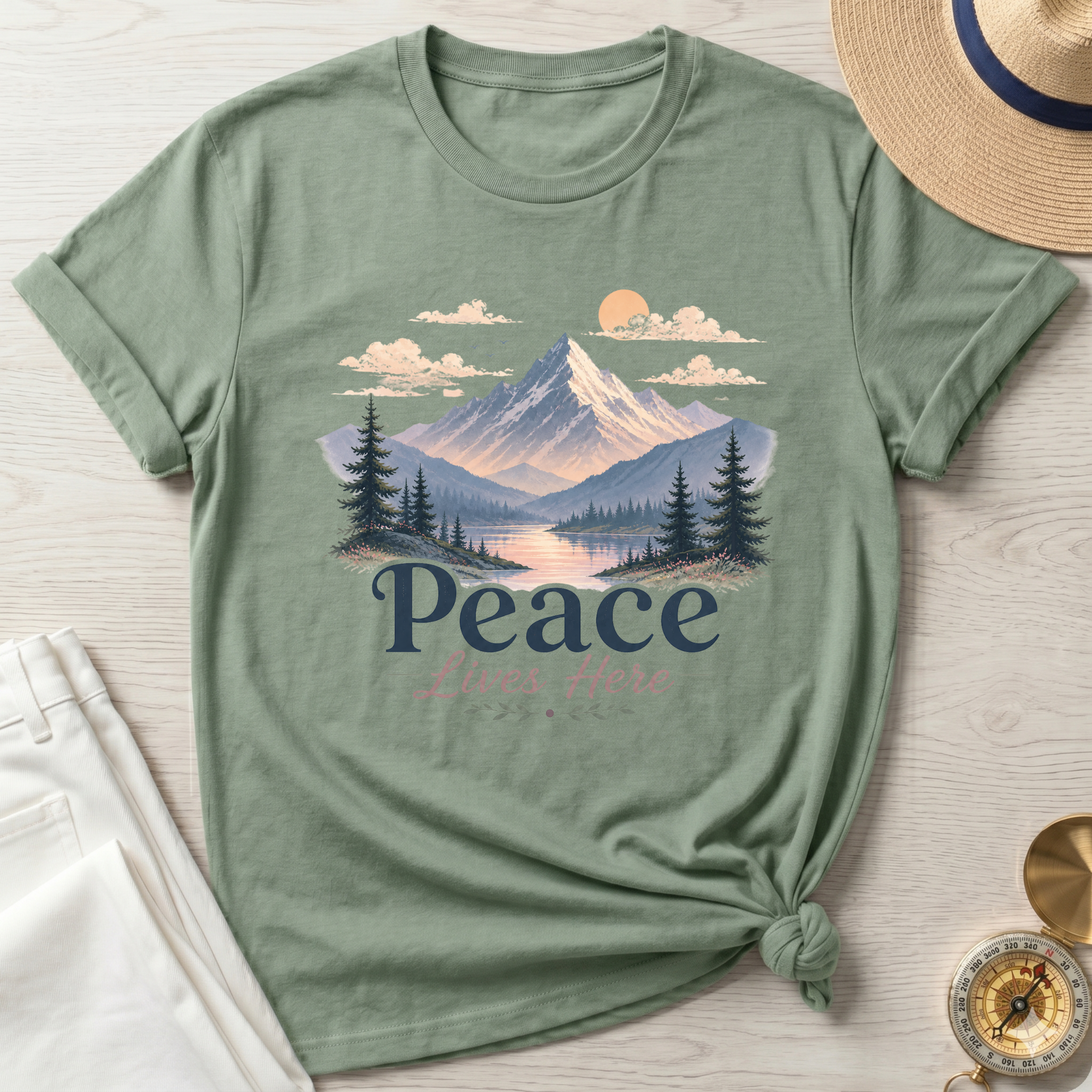 Peace Lives Here T-Shirt