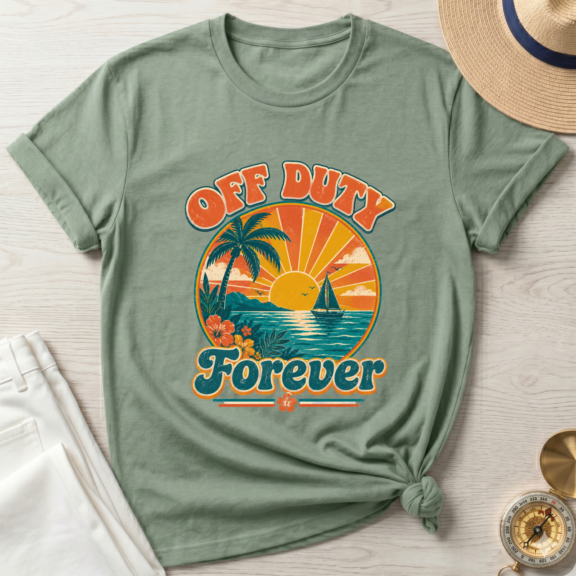 Retro Off Duty Forever T-Shirt