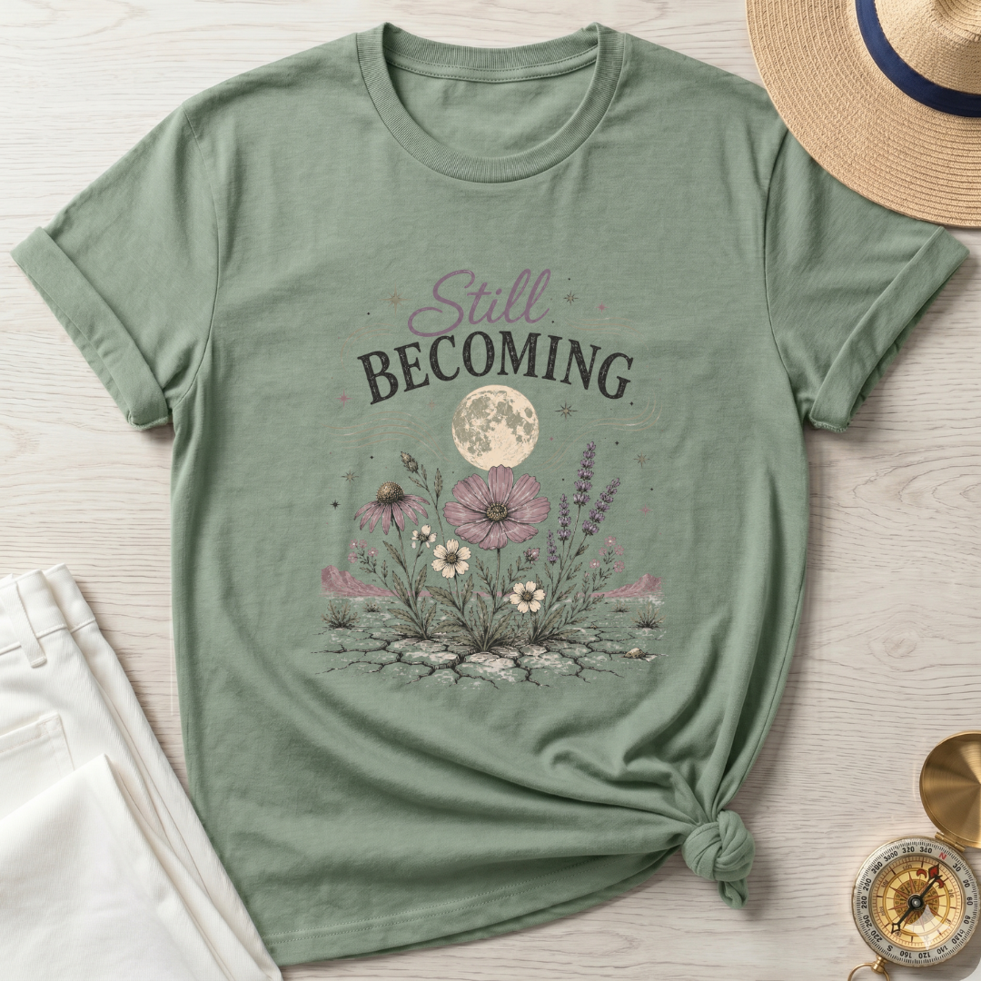 Still Becoming Floral - T-Shirt