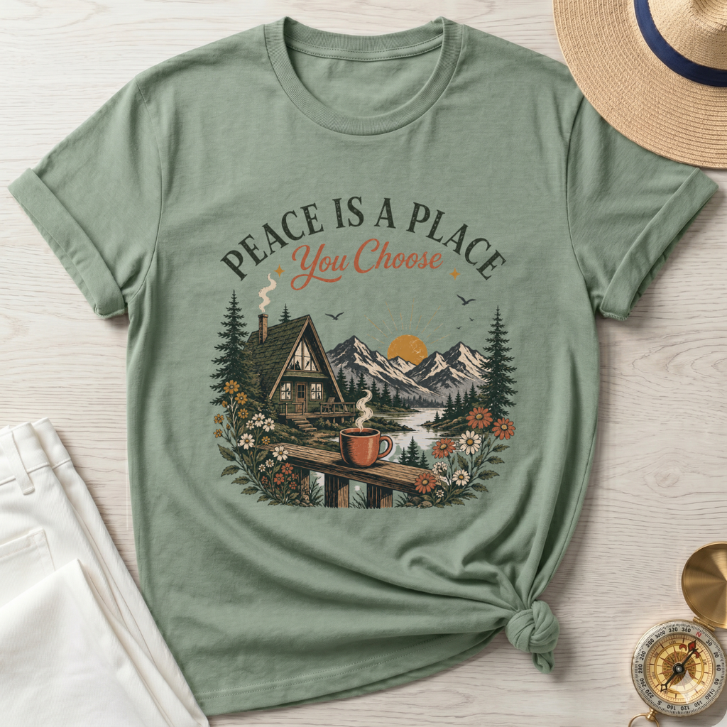 Peace Is A Place You Choose - T-Shirt