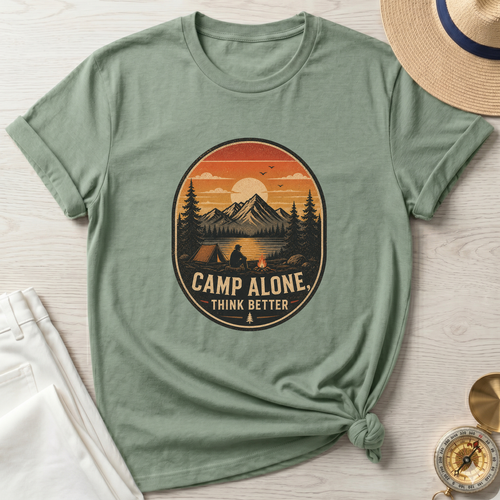 Camp Alone-Think Better T-Shirt