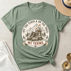 Off The Clock and On The Trail- T-Shirt