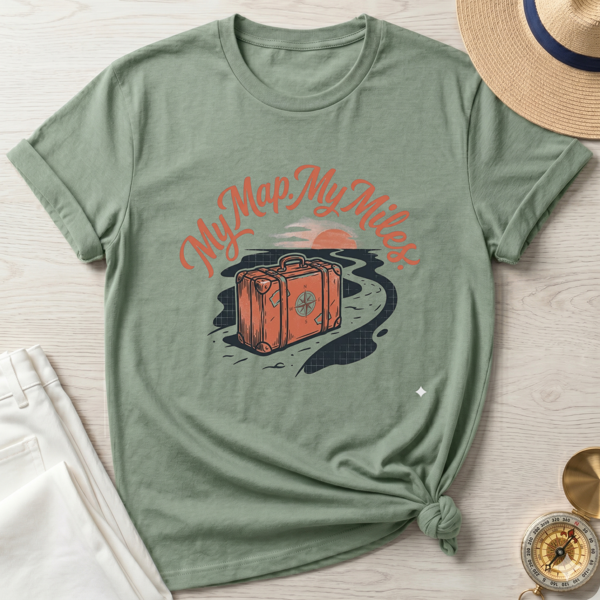 My Map My Miles T-Shirt