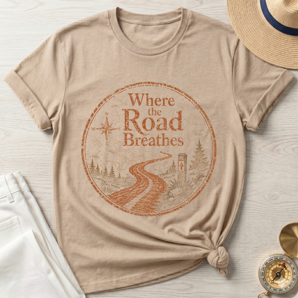 Where The Road Breathes T-Shirt