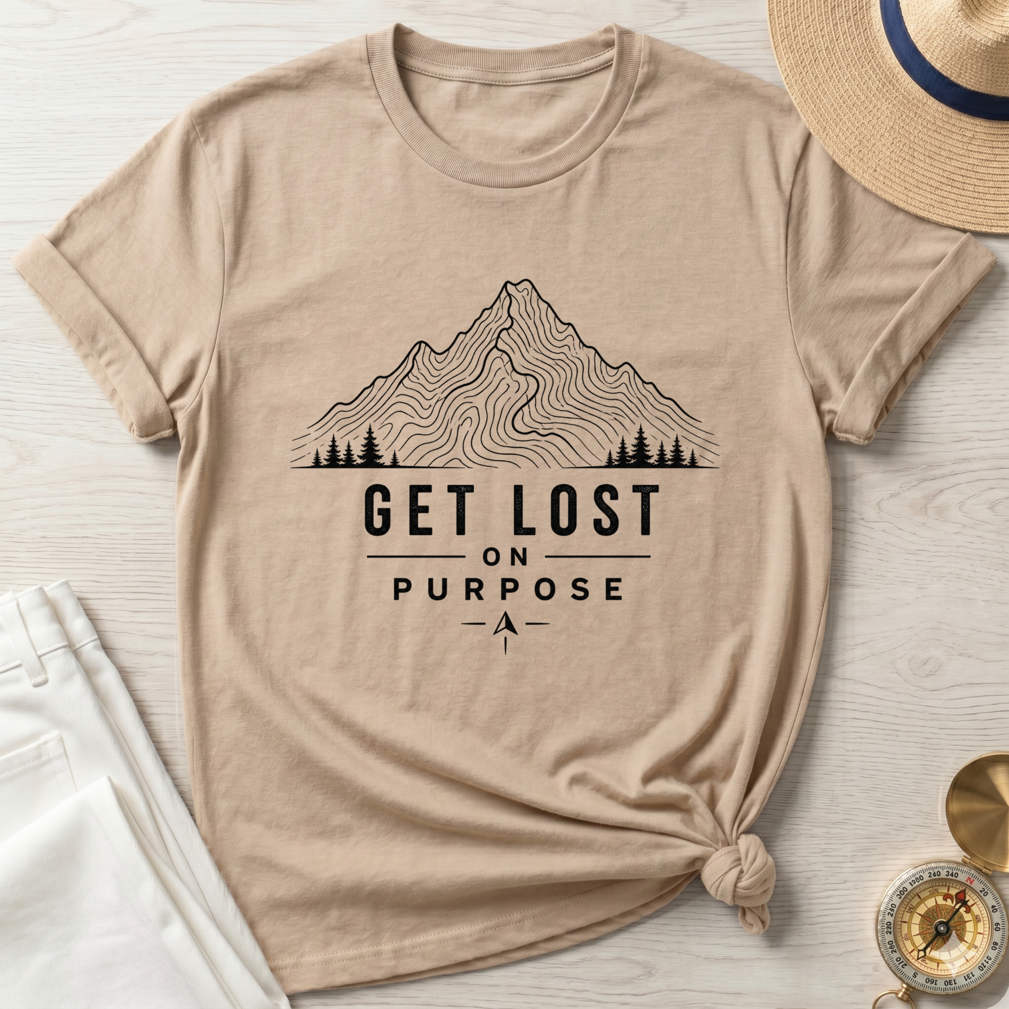 Get Lost On Purpose- T-Shirt