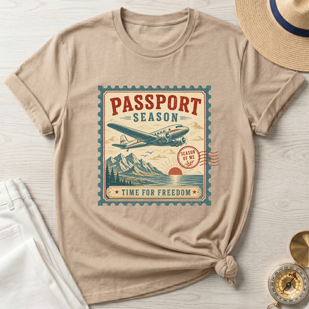 Passport Season-Time for Freedom T-Shirt