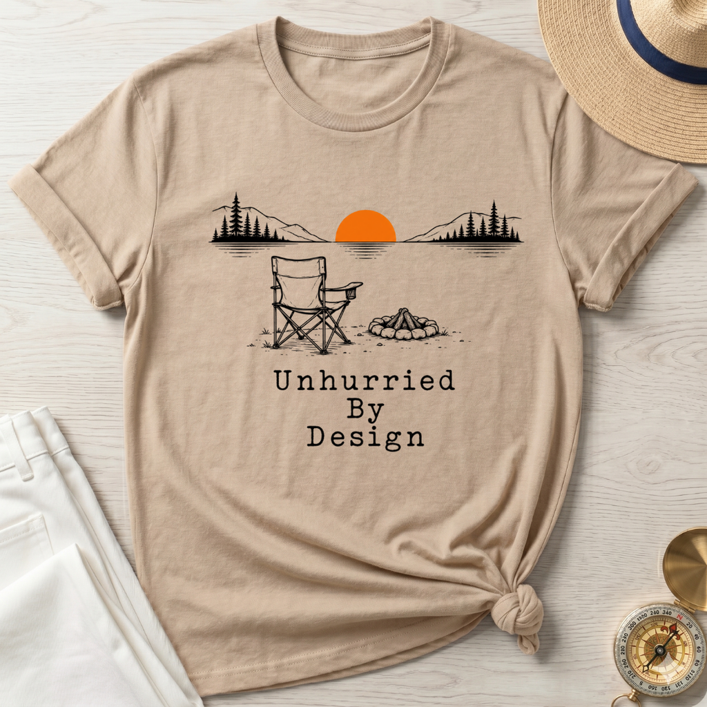 Unhurried By Design Sunset T-Shirt