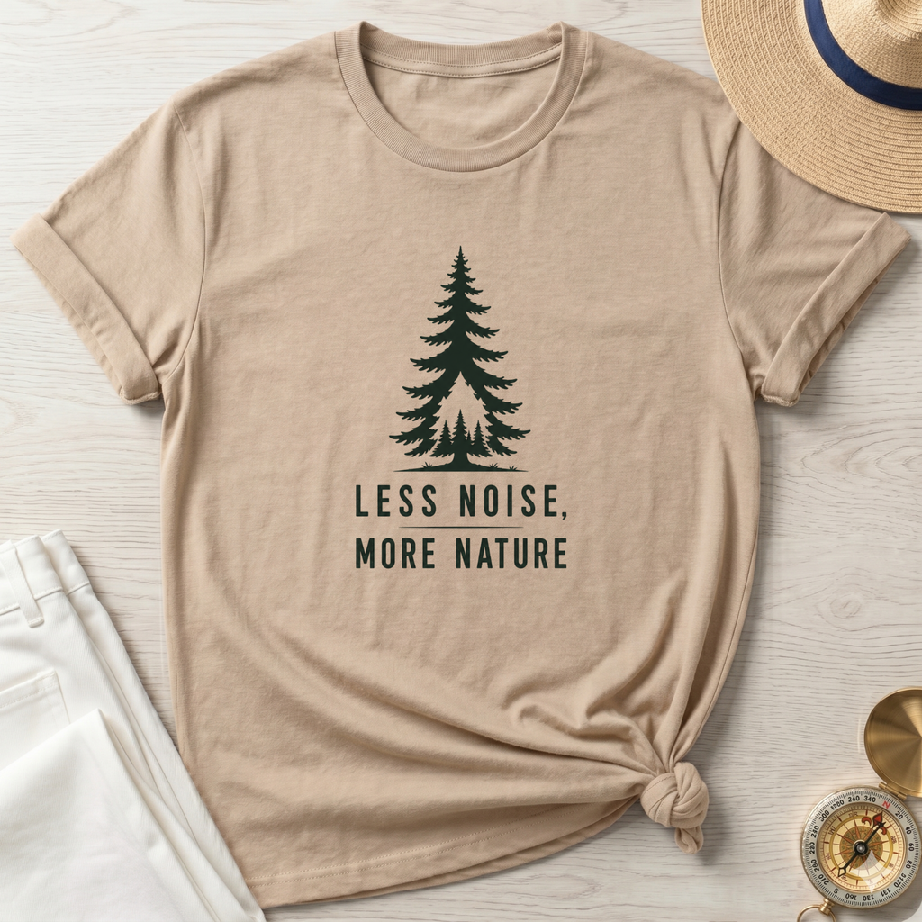 Less Noise More Nature T-Shirt