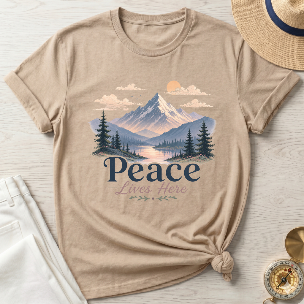 Peace Lives Here T-Shirt