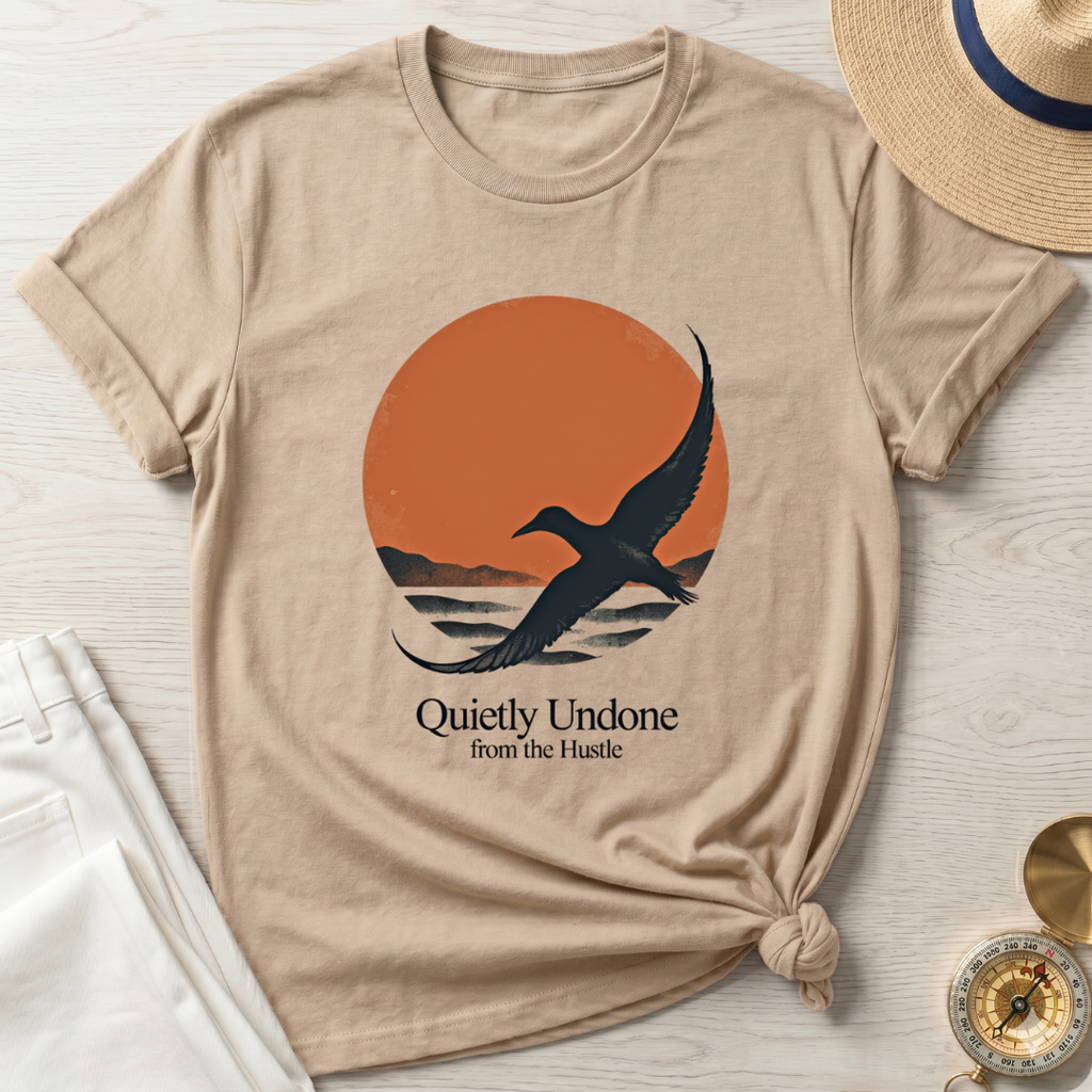 Quietly Undone From The Hustle - T-Shirt