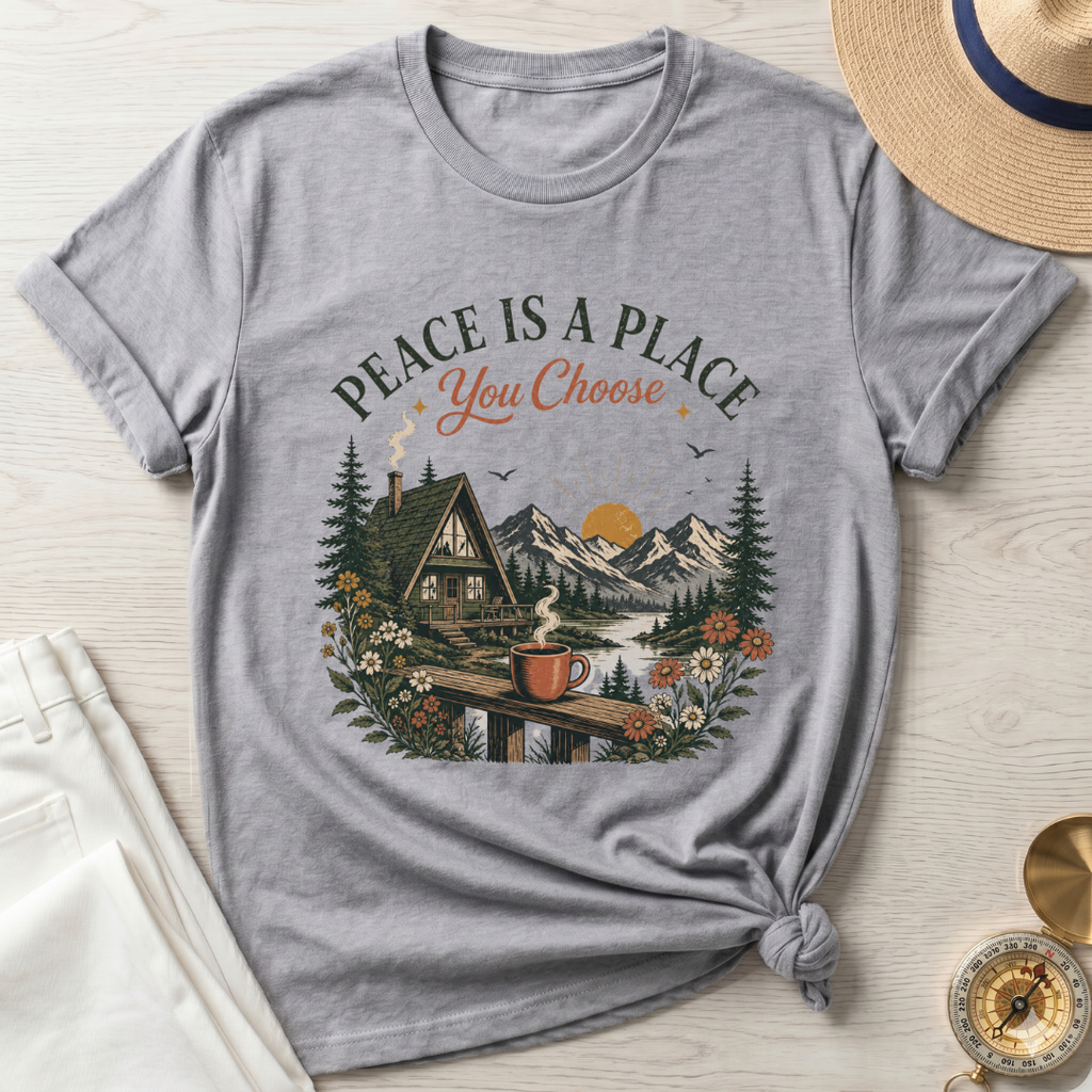 Peace Is A Place You Choose - T-Shirt
