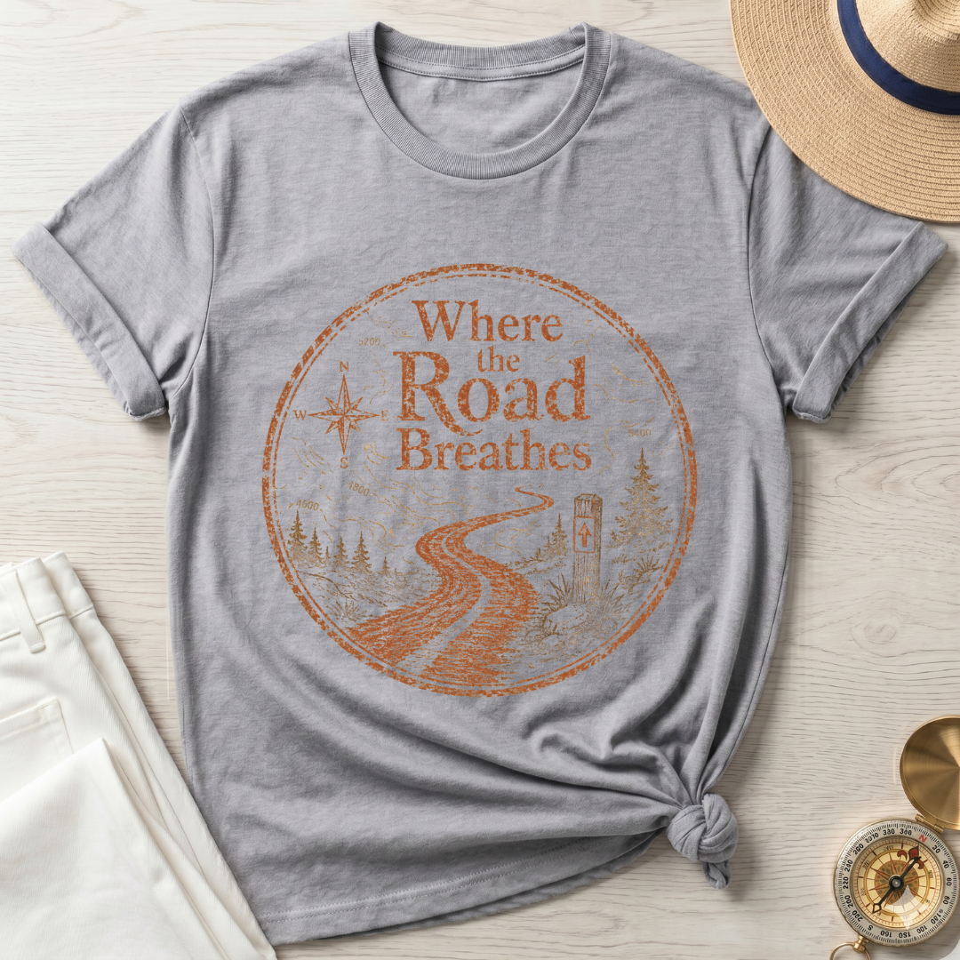 Where The Road Breathes T-Shirt