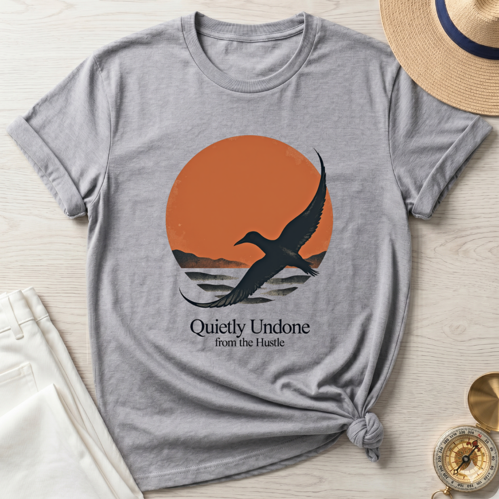 Quietly Undone From The Hustle - T-Shirt