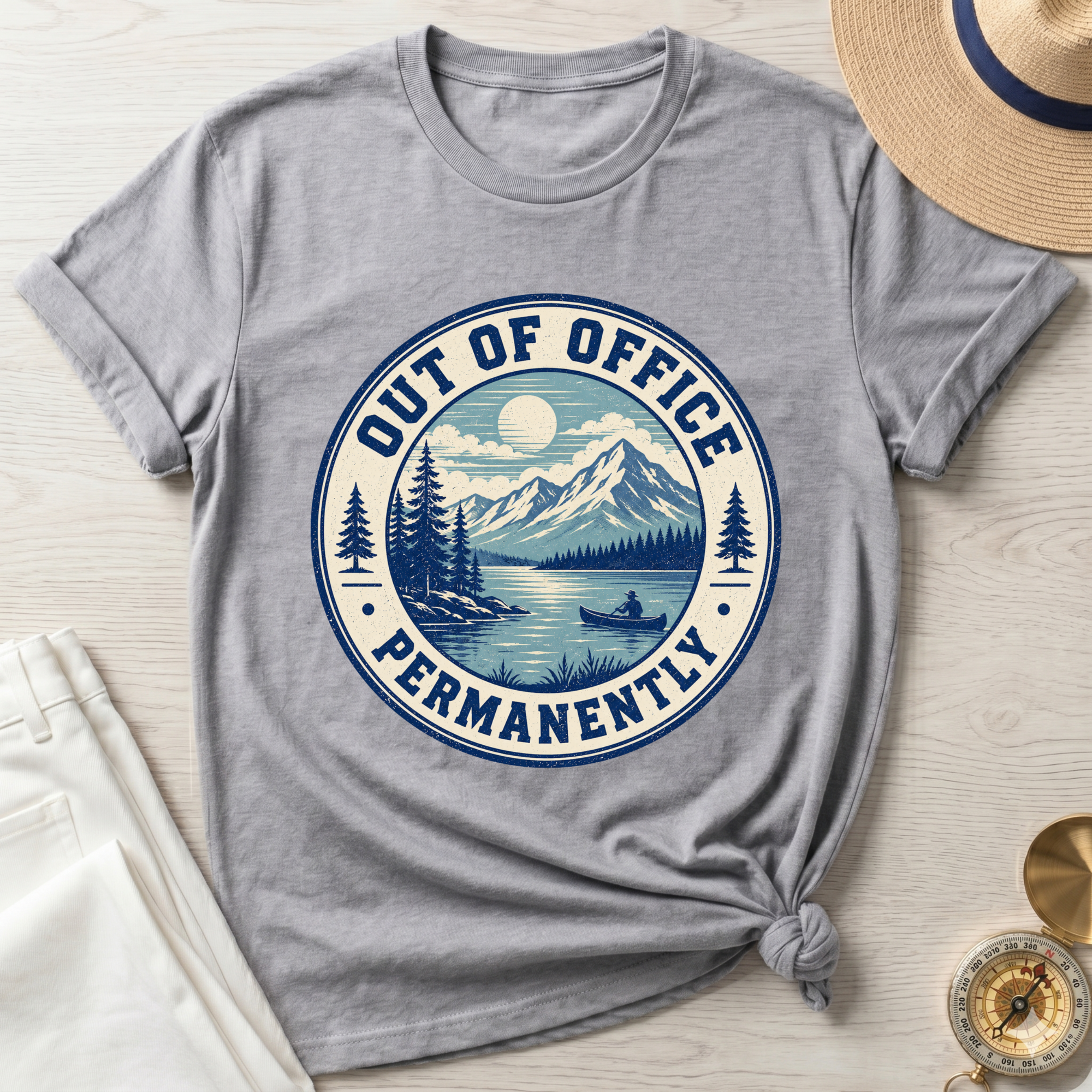 Out of Office Permanently T-Shirt