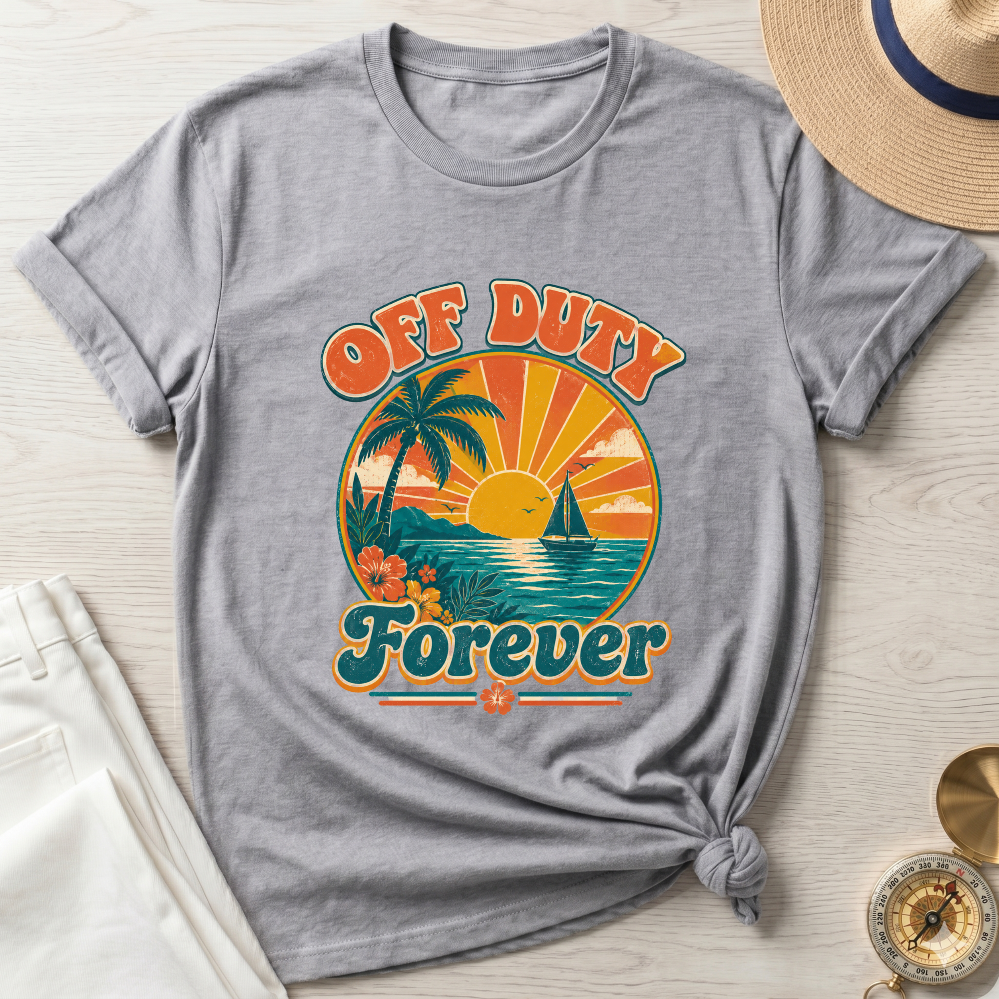 Retro Off Duty Forever T-Shirt