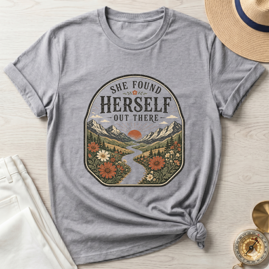 She Found Herself Out There T-Shirt