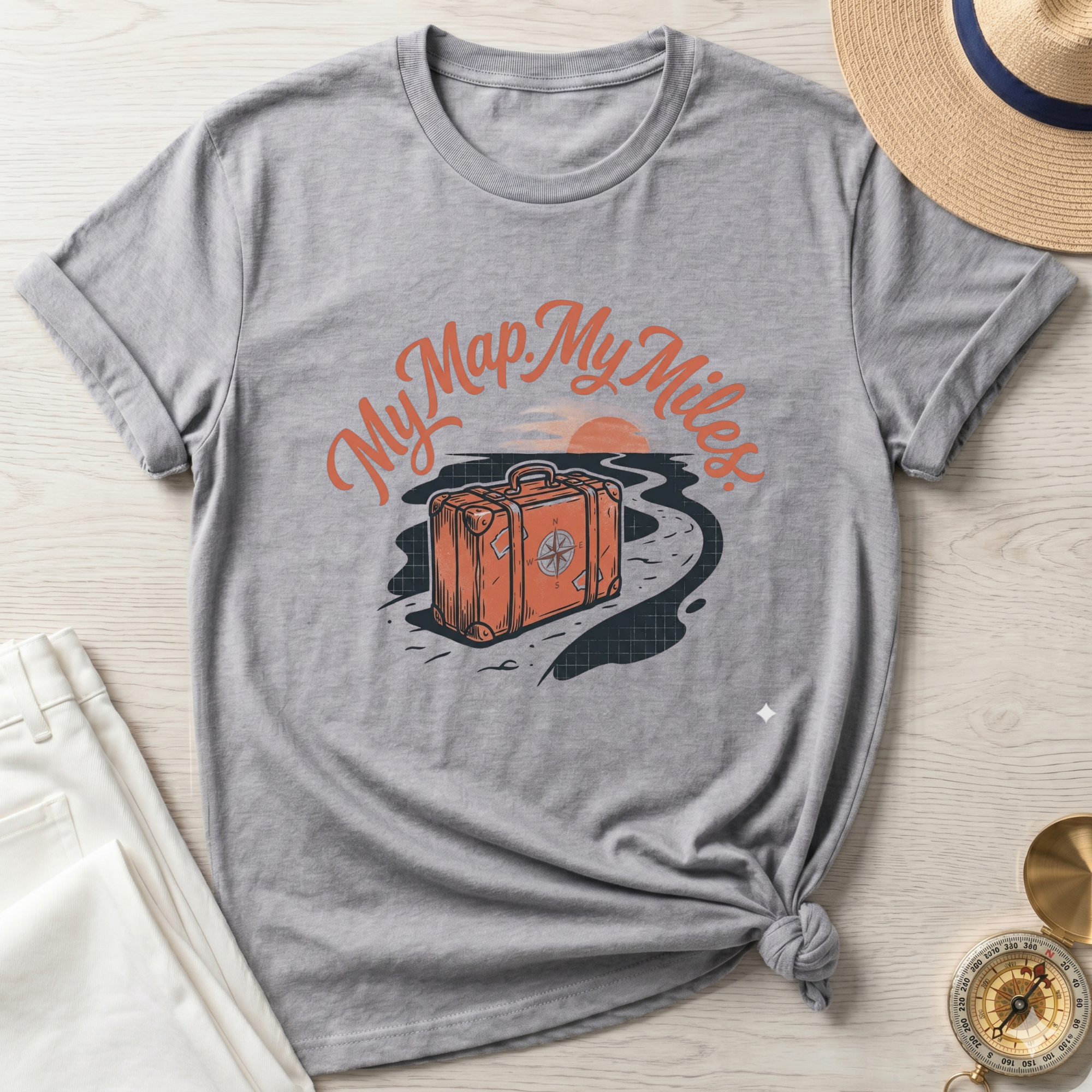 My Map My Miles T-Shirt