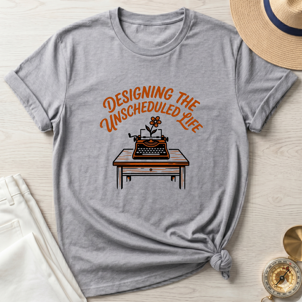 Designing the Unscheduled Life T-Shirt