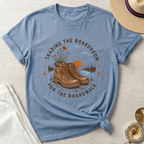 Trading the Boardroom For The Boardwalk Badge- T-Shirt