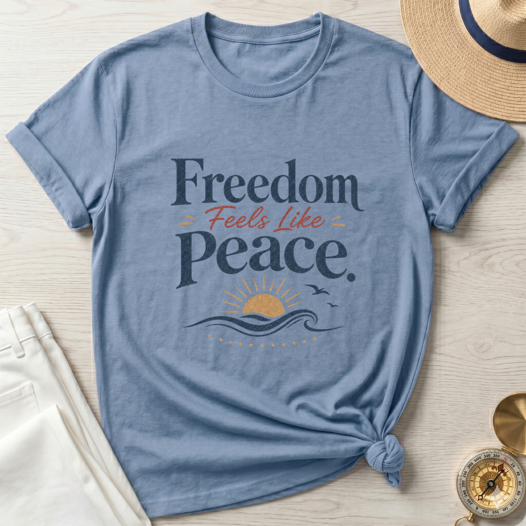 Freedom Feels Like Peace T-Shirt