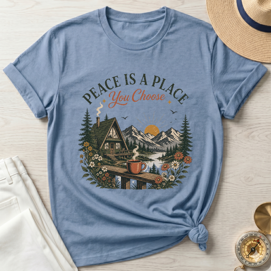 Peace Is A Place You Choose - T-Shirt