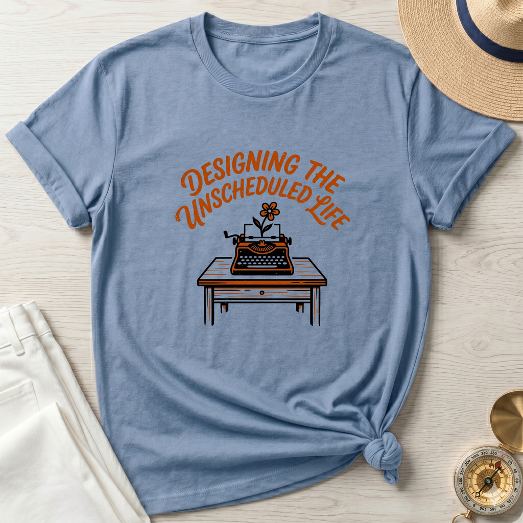 Designing the Unscheduled Life T-Shirt
