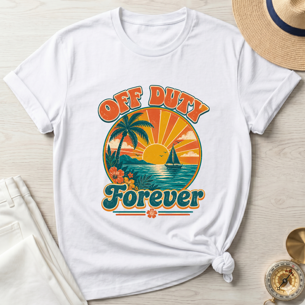 Retro Off Duty Forever T-Shirt