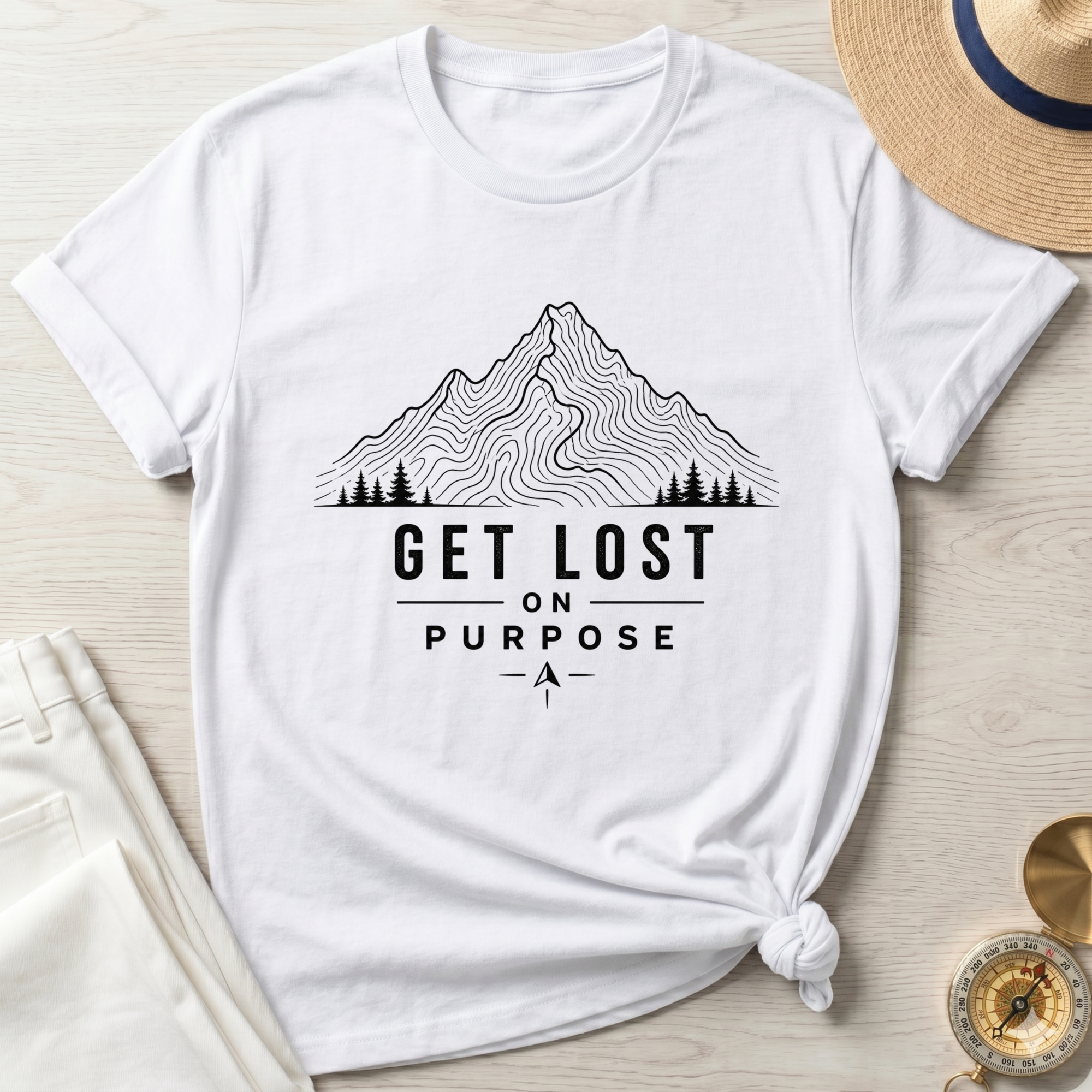 Get Lost On Purpose- T-Shirt