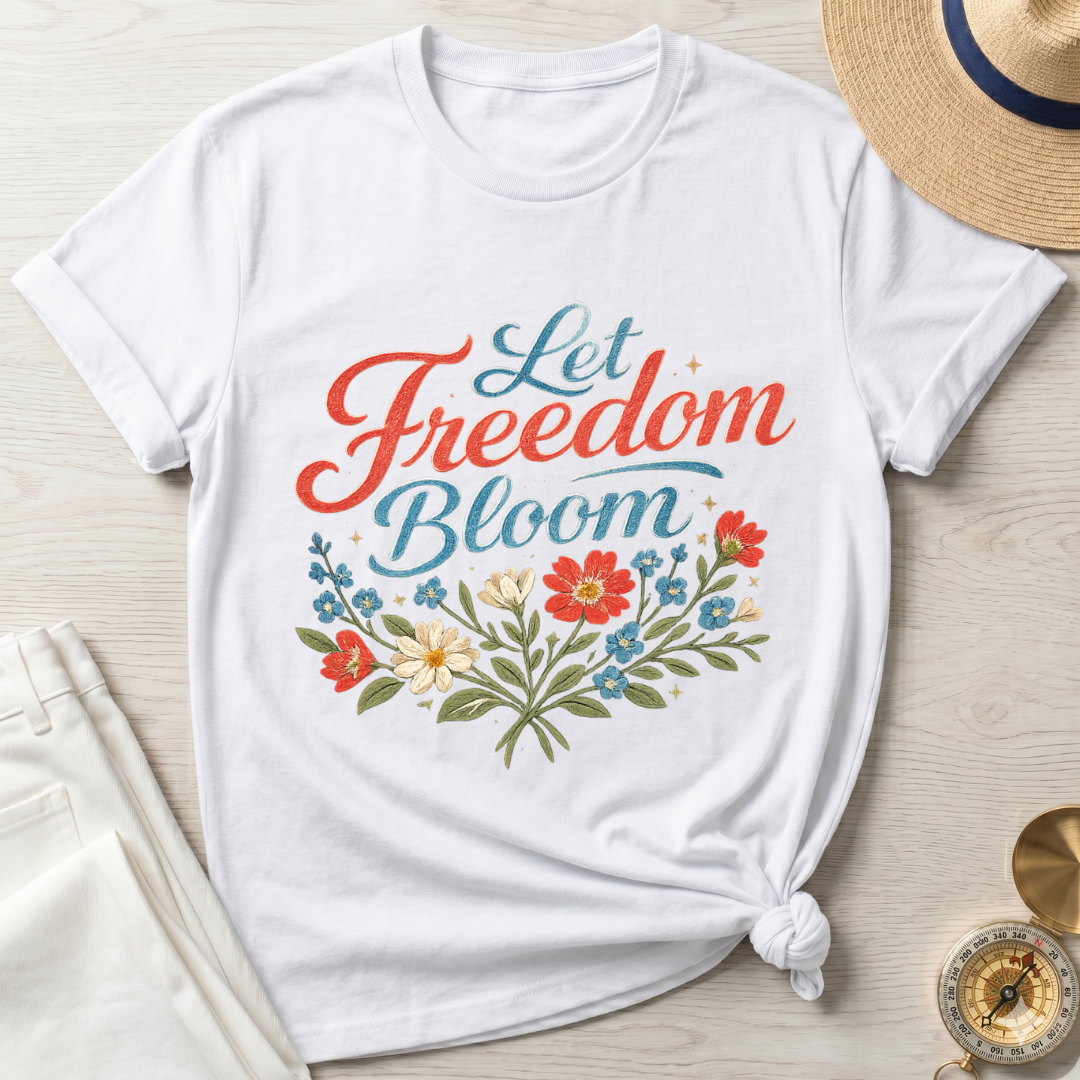 Let Freedom Bloom T-Shirt