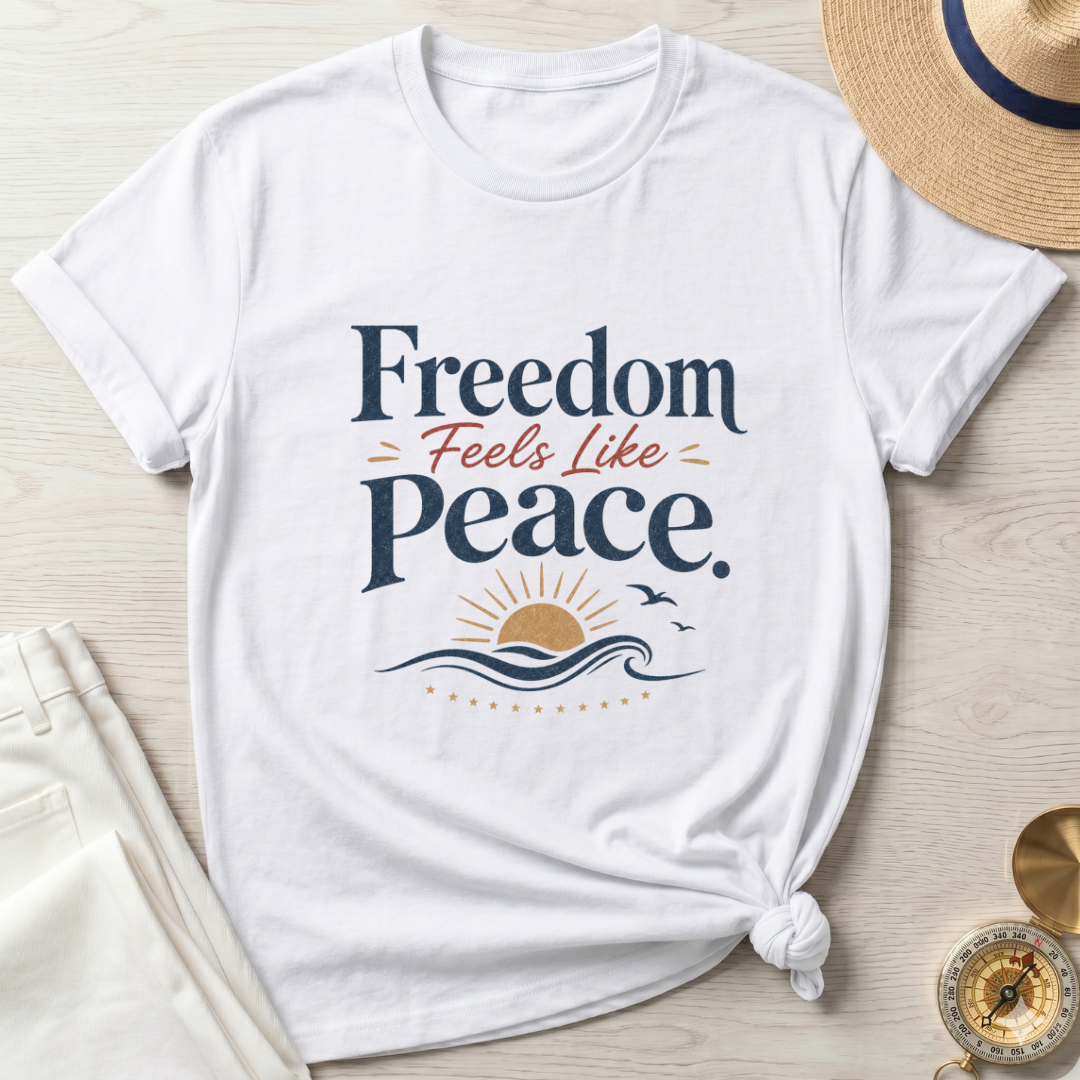 Freedom Feels Like Peace T-Shirt
