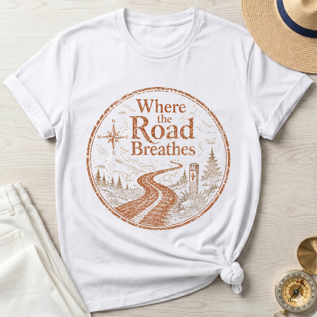 Where The Road Breathes T-Shirt