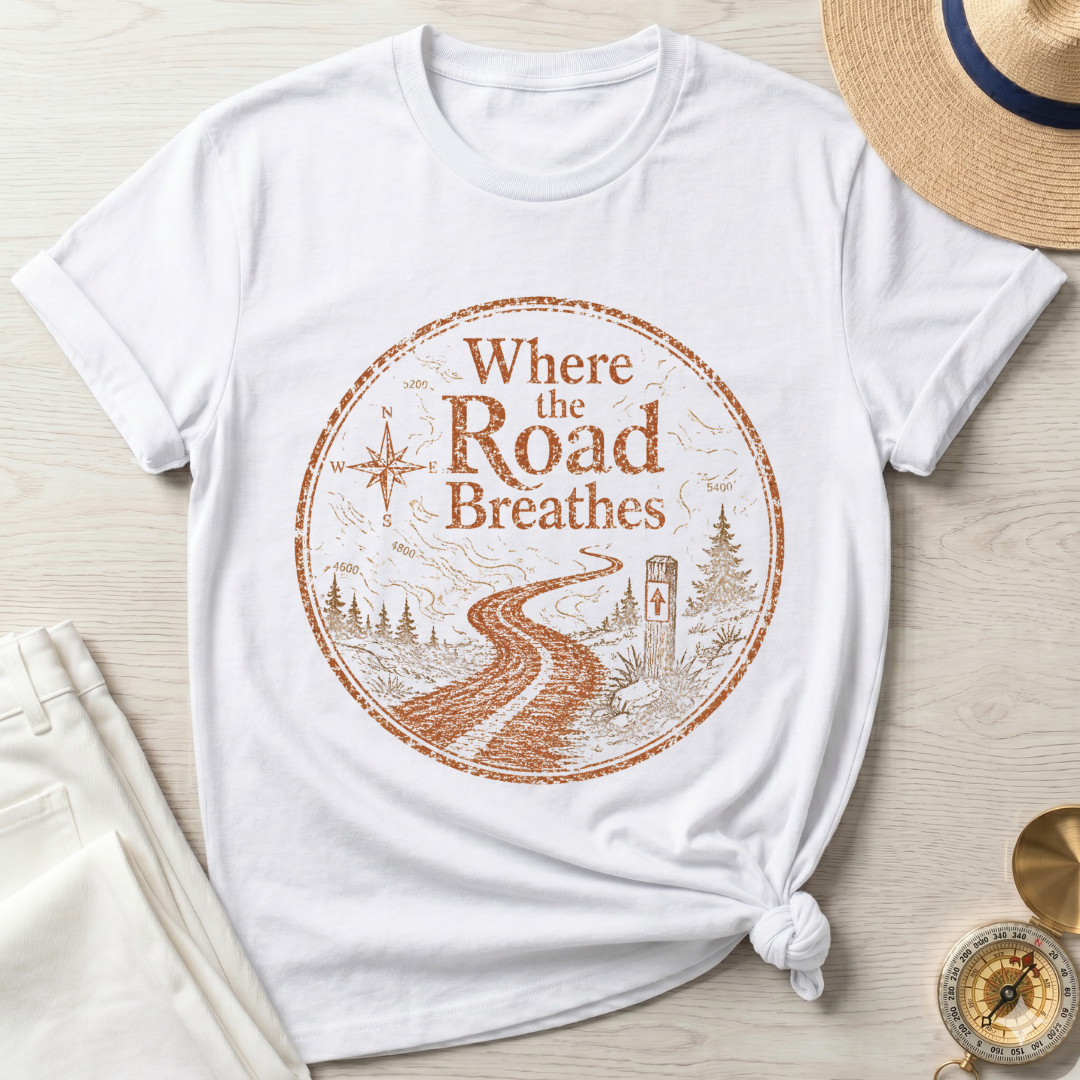 Where The Road Breathes T-Shirt
