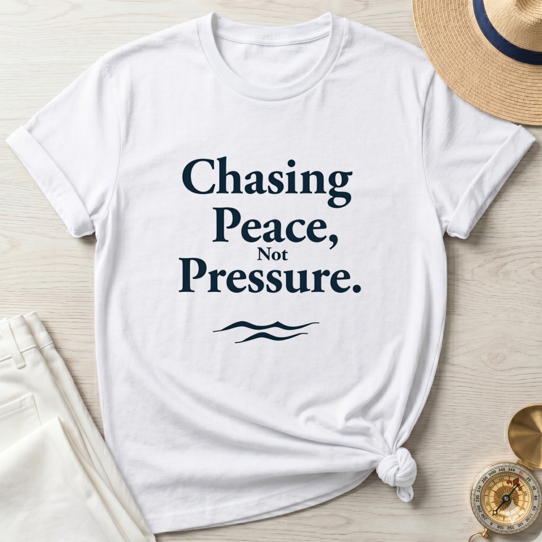 Chasing Peace Not Pressure - T-Shirt