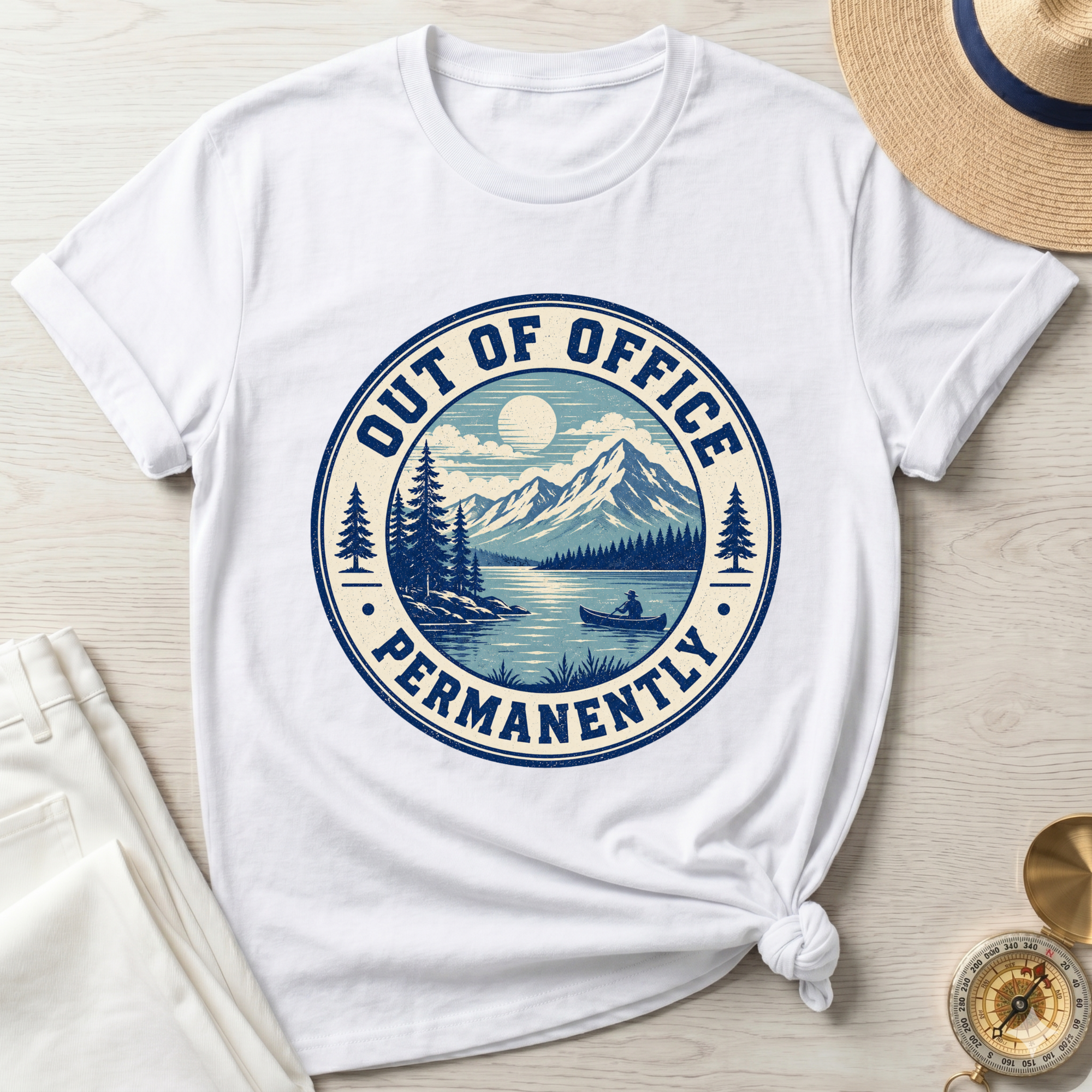 Out of Office Permanently T-Shirt