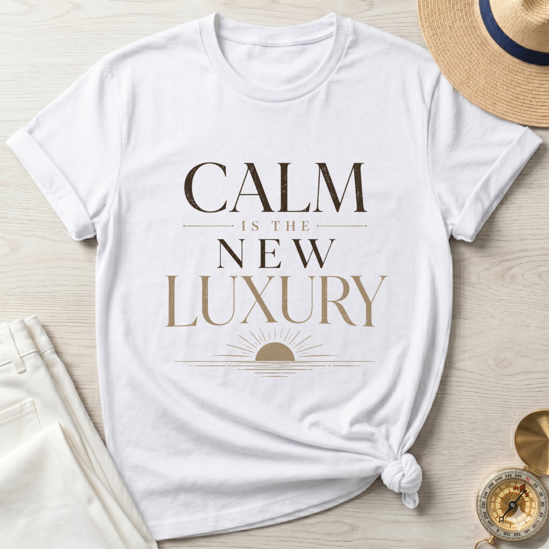 Calm Is The New Luxury - T-Shirt