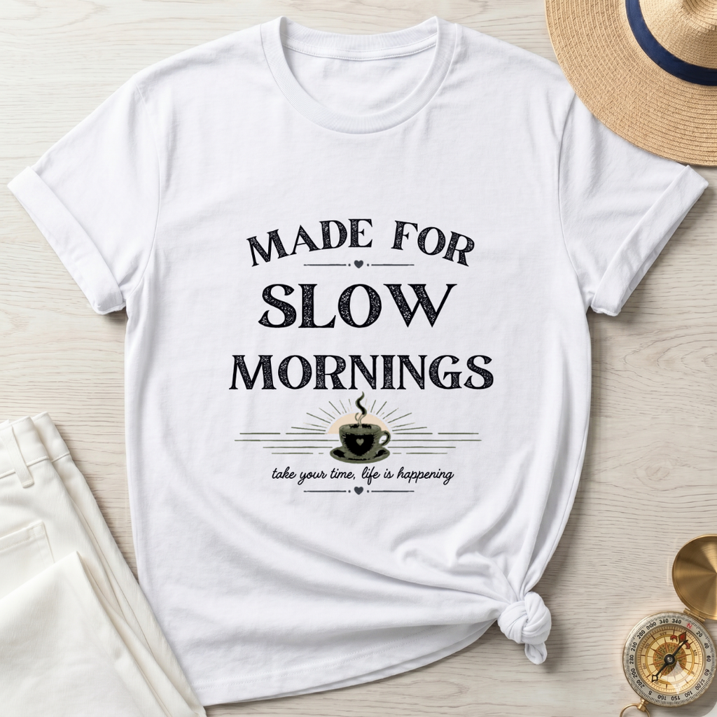 Made For Slow Mornings - T-Shirt