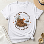 Trading the Boardroom For The Boardwalk Badge- T-Shirt