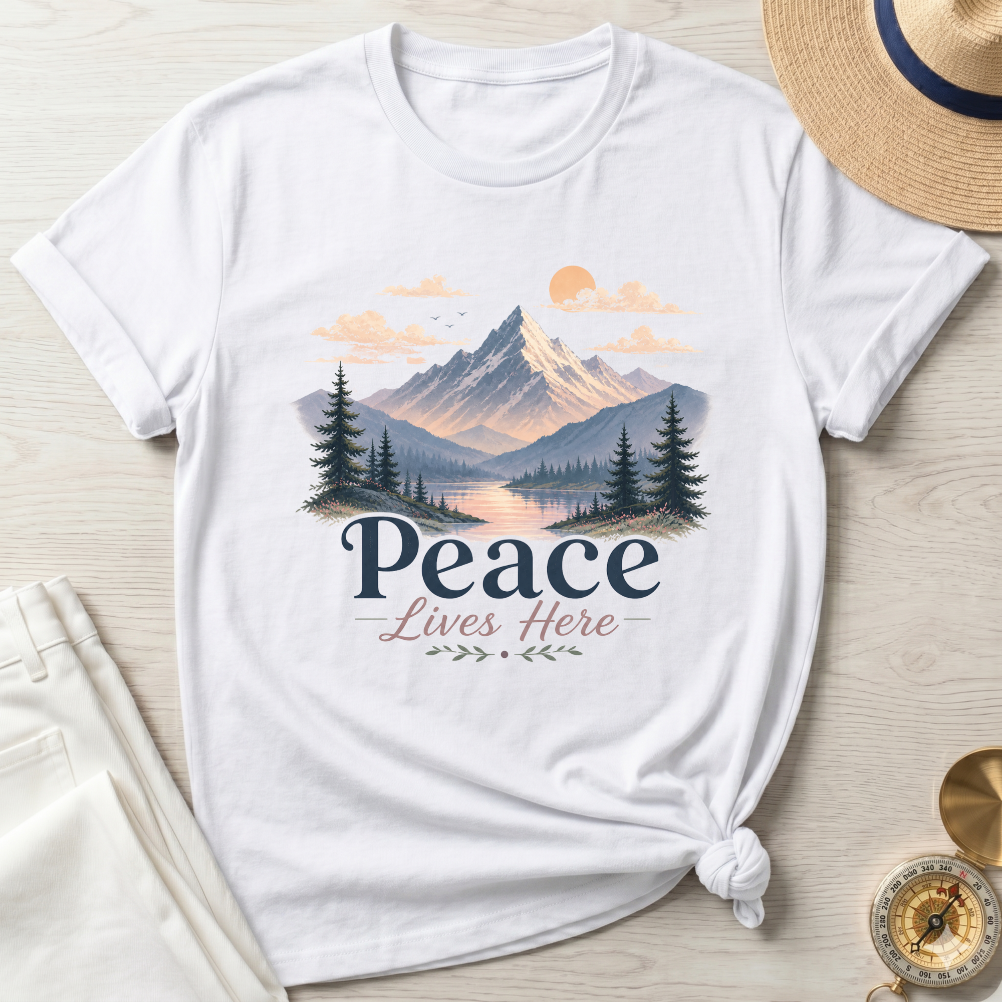 Peace Lives Here T-Shirt