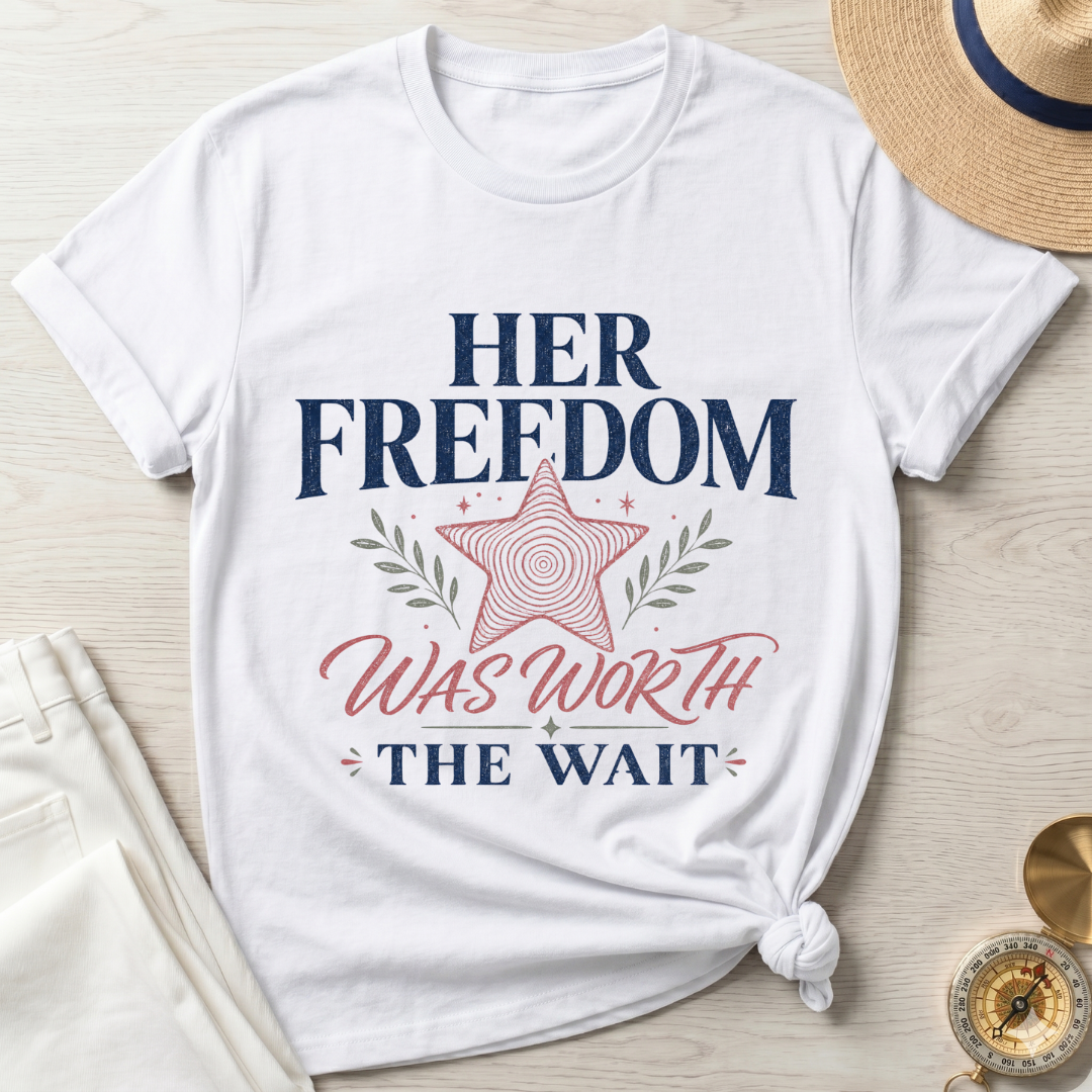 Her Freedom Was Worth The Wait T-Shirt