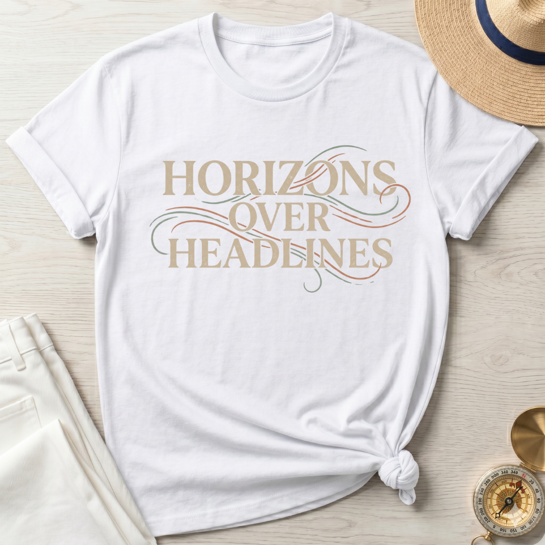 Horizons Over Headlines T-Shirt