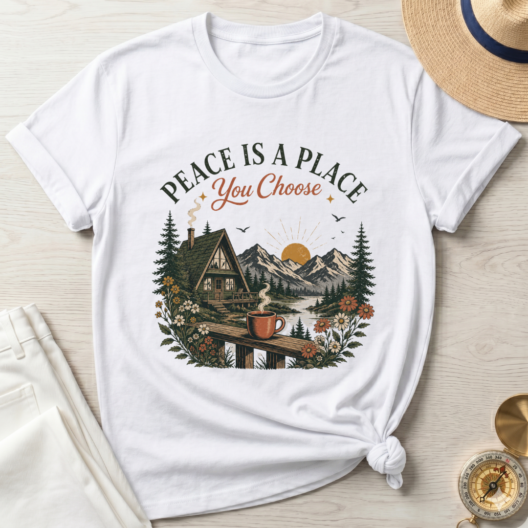 Peace Is A Place You Choose - T-Shirt