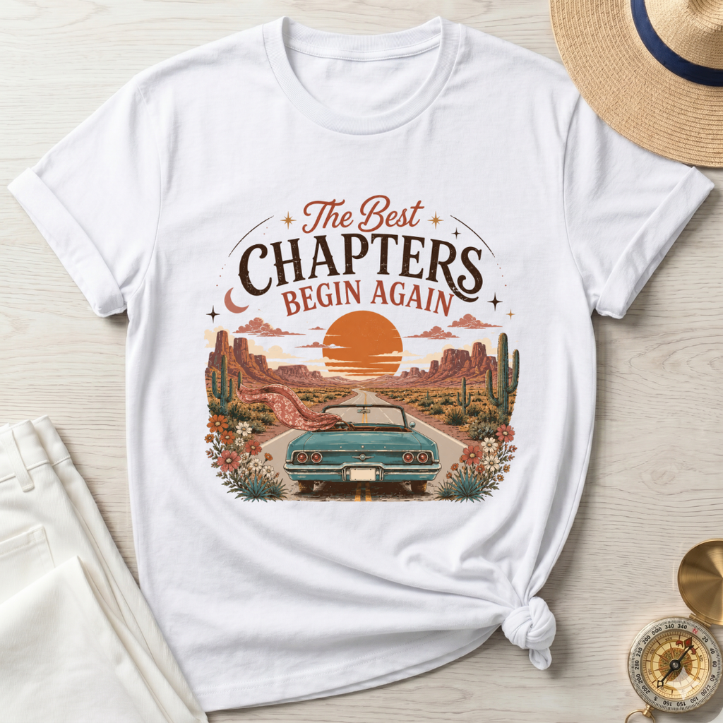 The Best Chapters Begin Again - T-Shirt