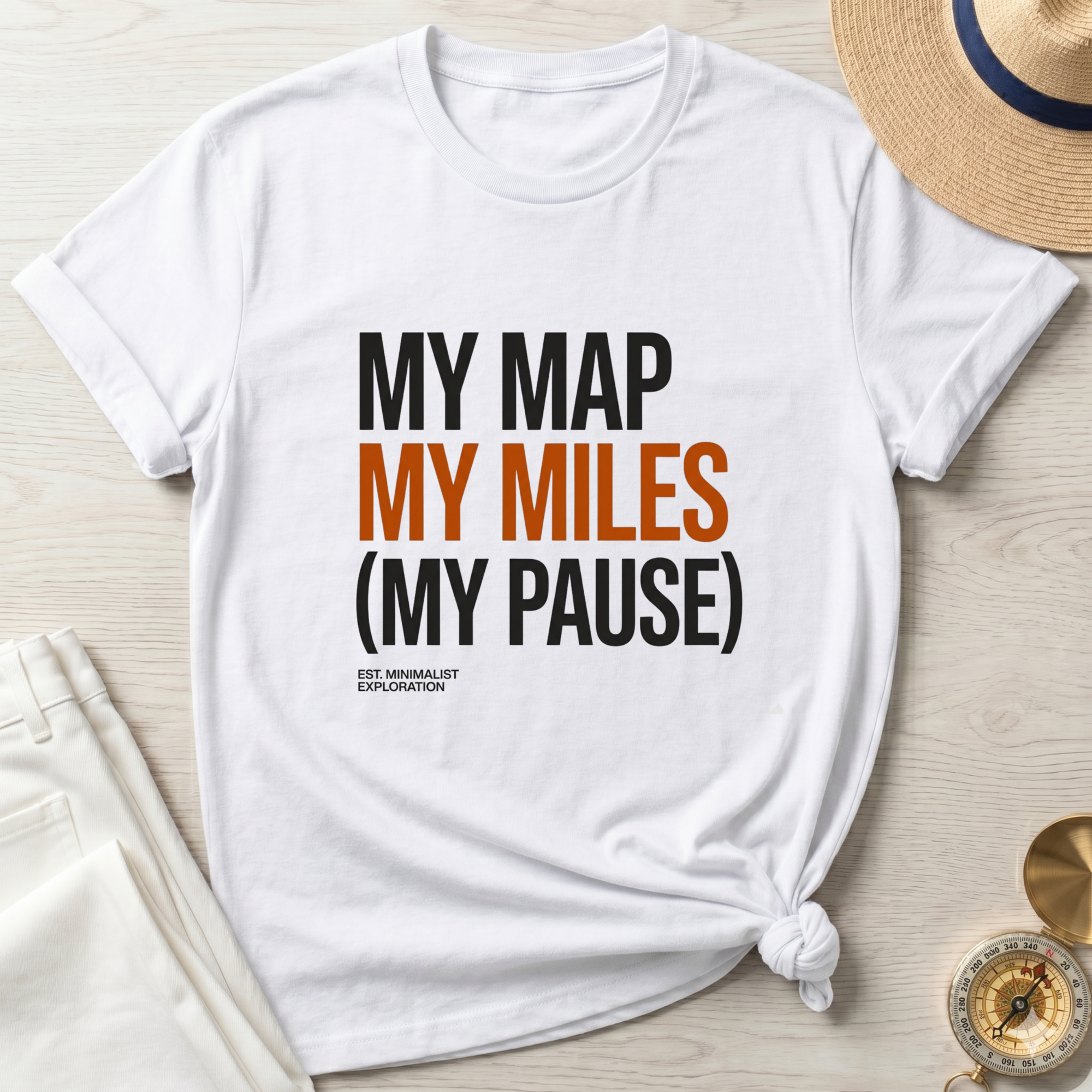 My Map My Miles T-Shirt