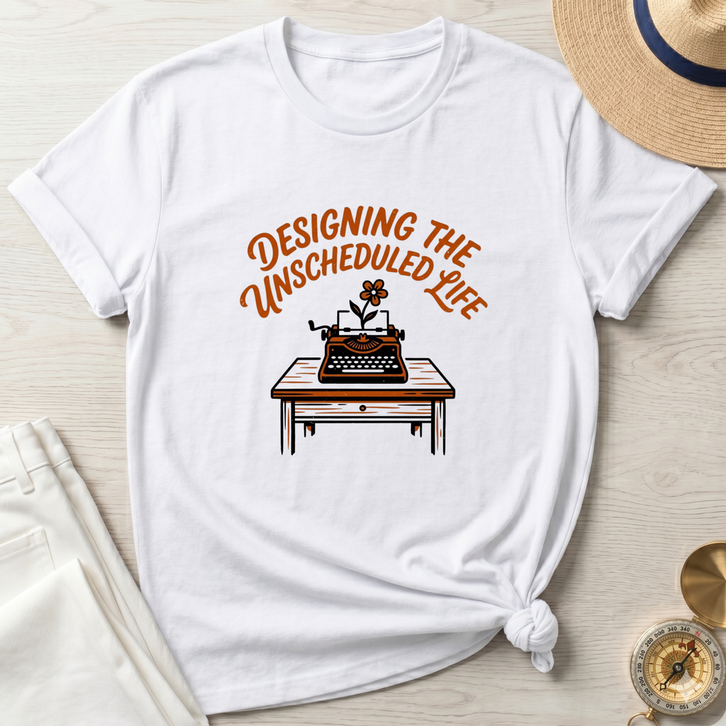 Designing the Unscheduled Life T-Shirt